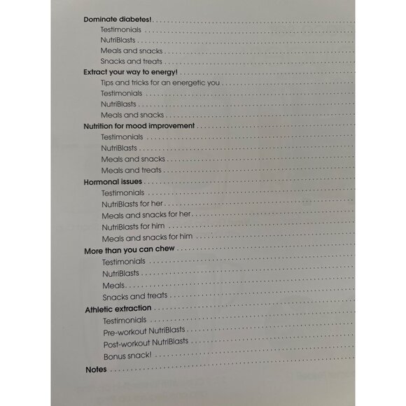 Nutribullet Life Changing Recipes Hardcover Book - Picture 3 of 4